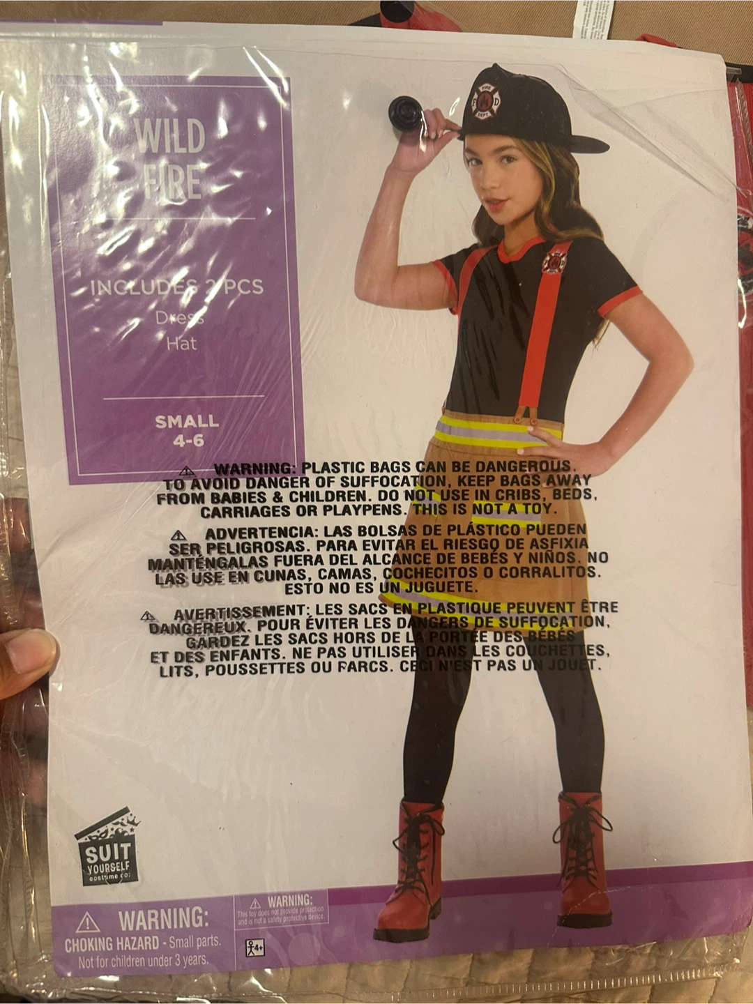 Firefighter Costume for girl - photo 3