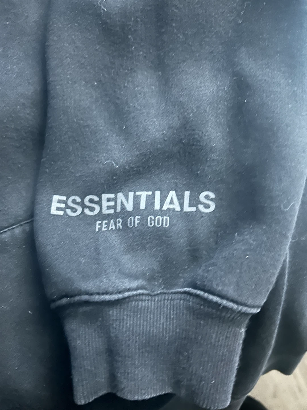 Fear of God Essentials Hoodie - Black - Size XL - photo 2