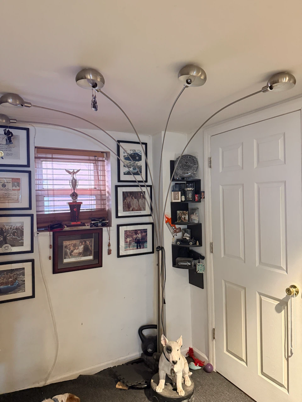 5 arm adjustable arch lamp