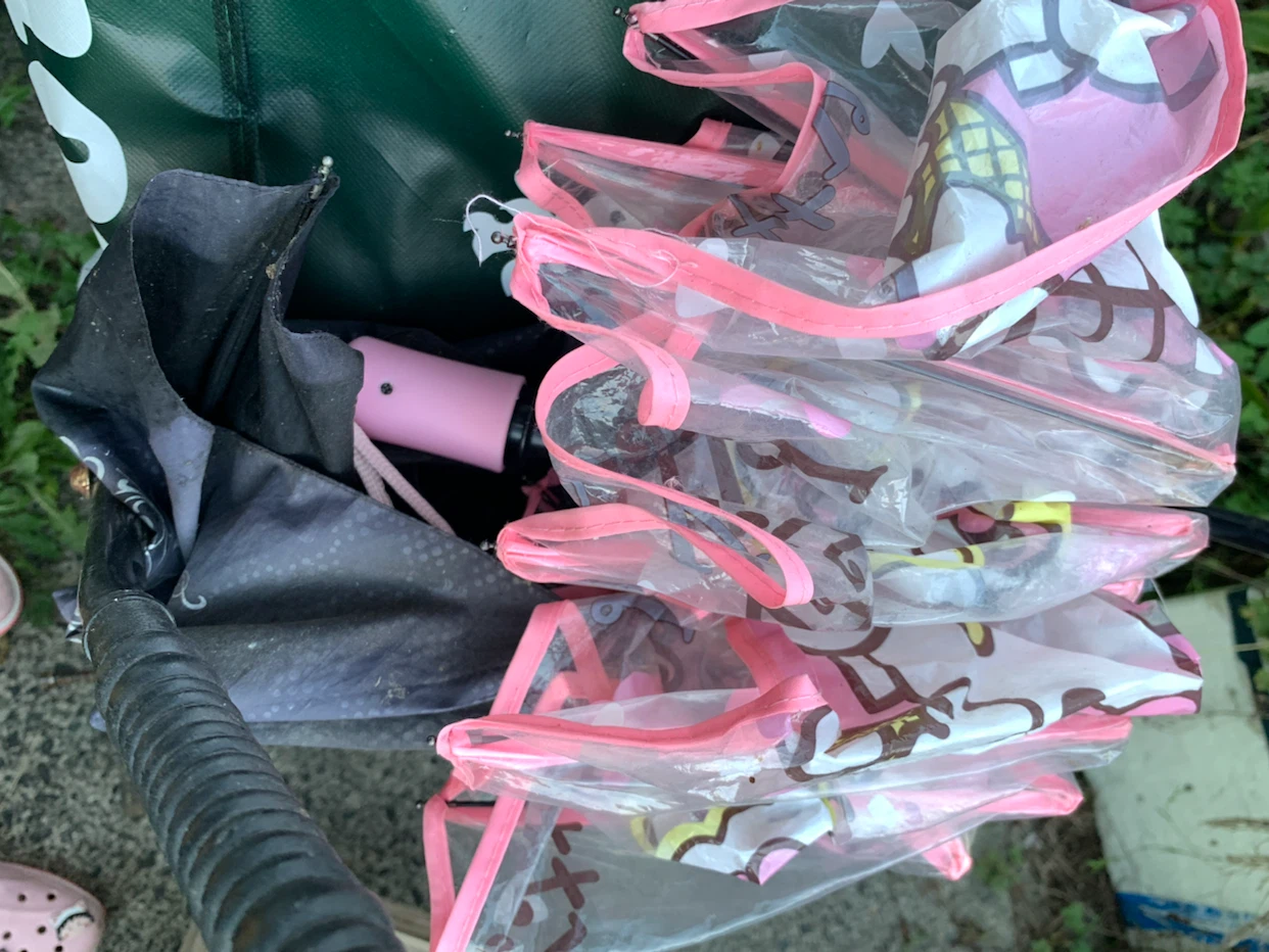 Hello Kitty clear umbrella