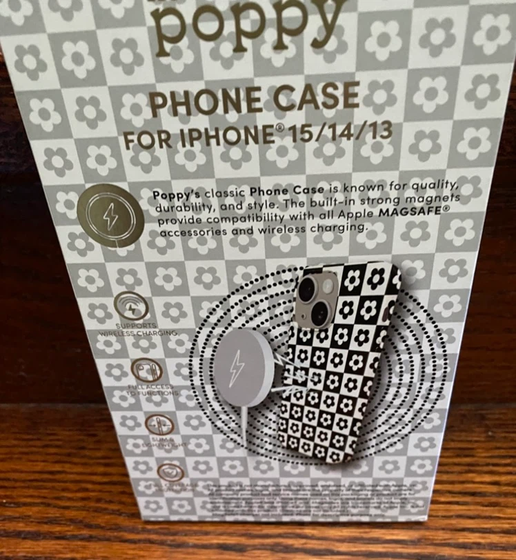 XO Poppy Checker Flower iPhone Case - photo 4