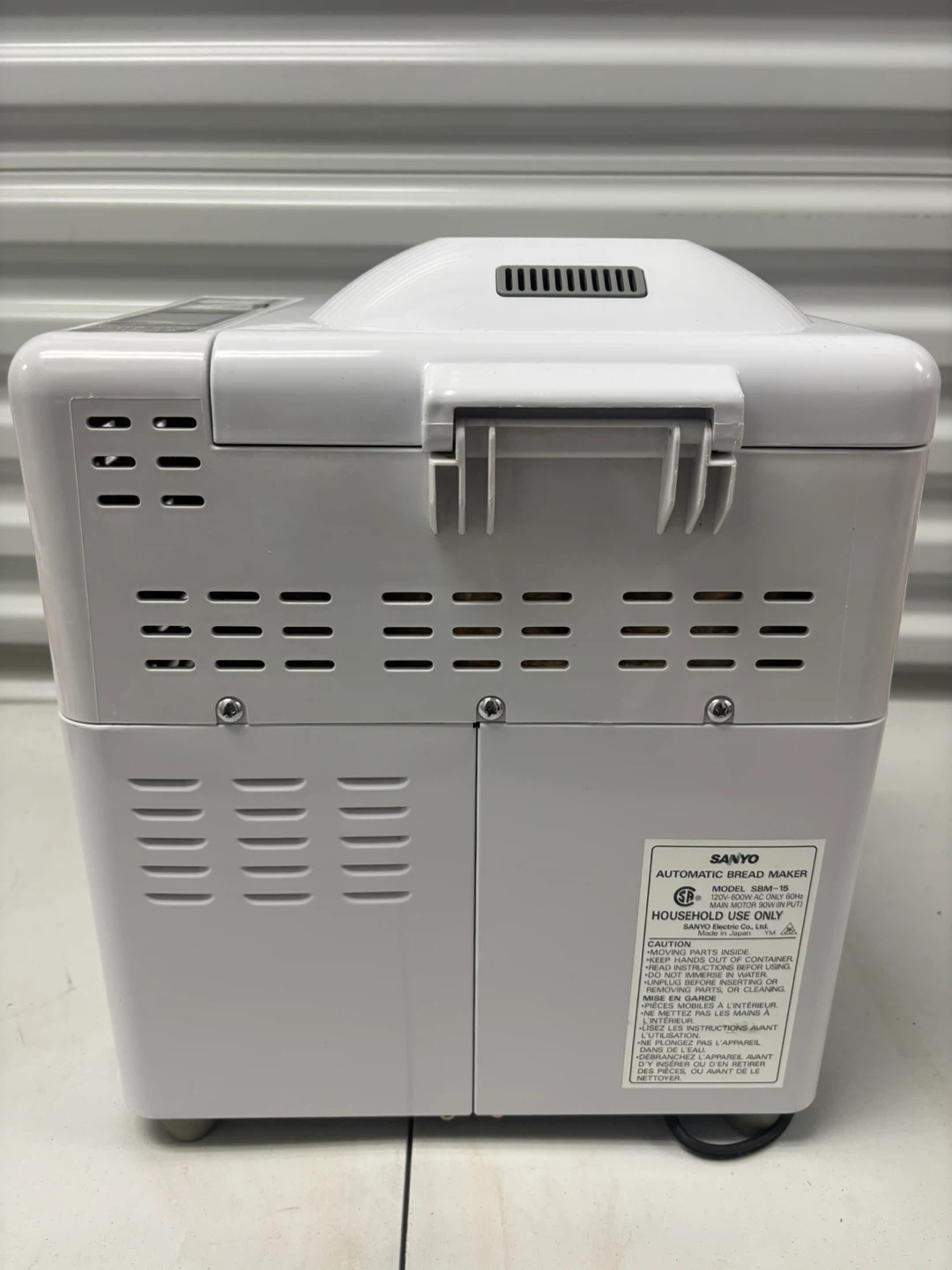 Sanyo The Bread Factory Plus SBM-15 - photo 4