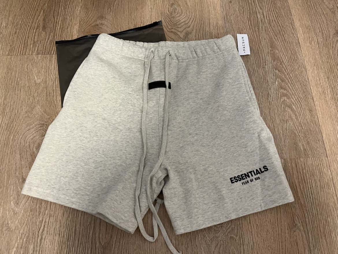 Saint Charles, fear of God shorts in white