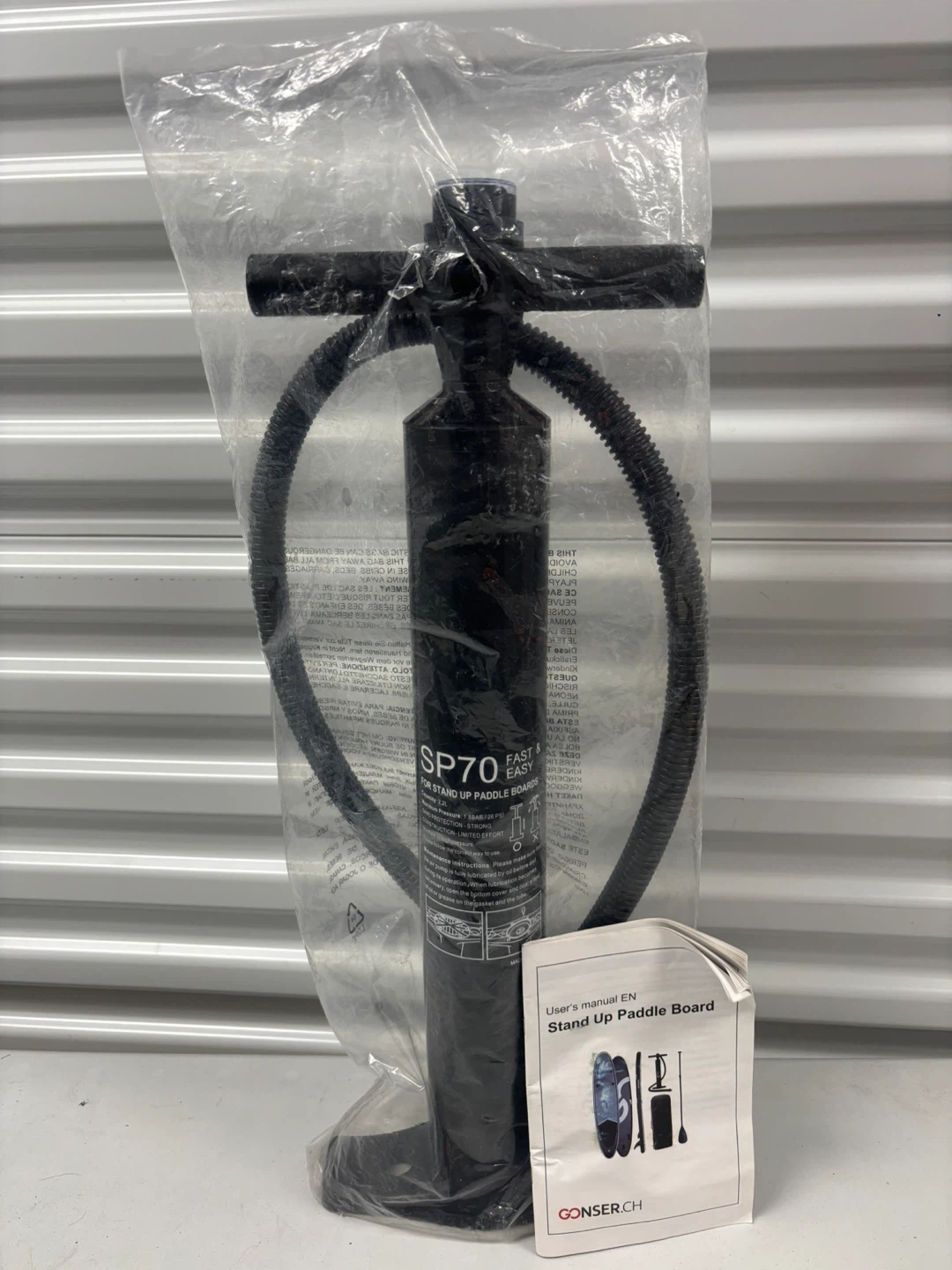 SP70 High Pressure SUP Hand Pump Paddleboard Air Inflation 26PSI