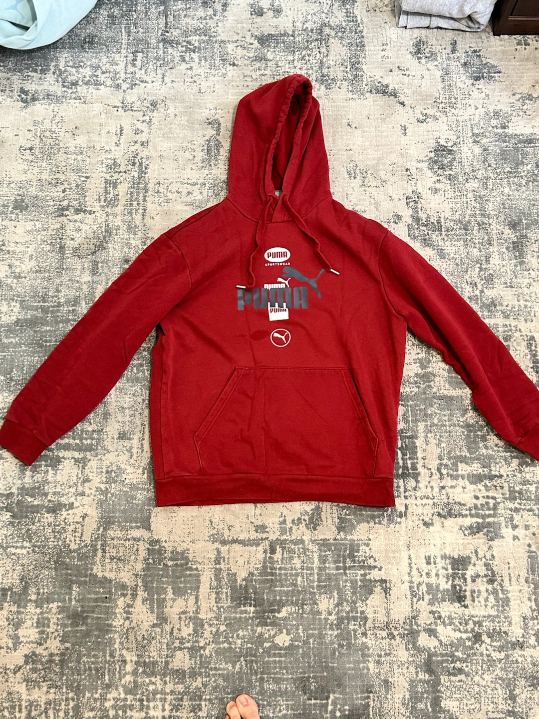Red Puma Hoodie