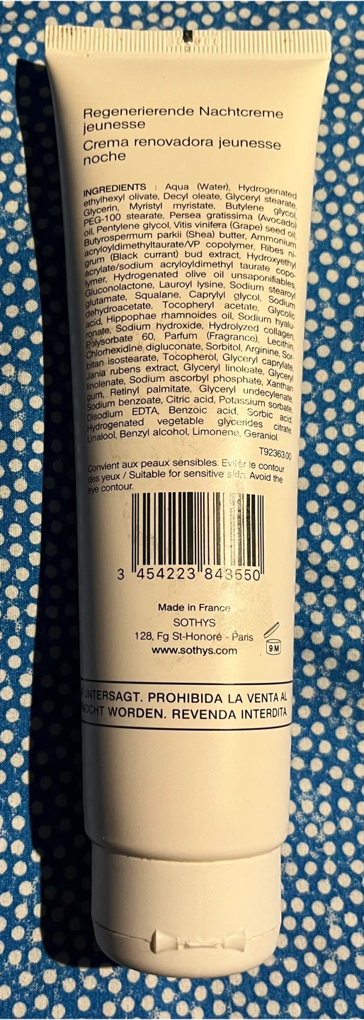 Sothys Noctuelle Renovative Night Cream 150ml - photo 2