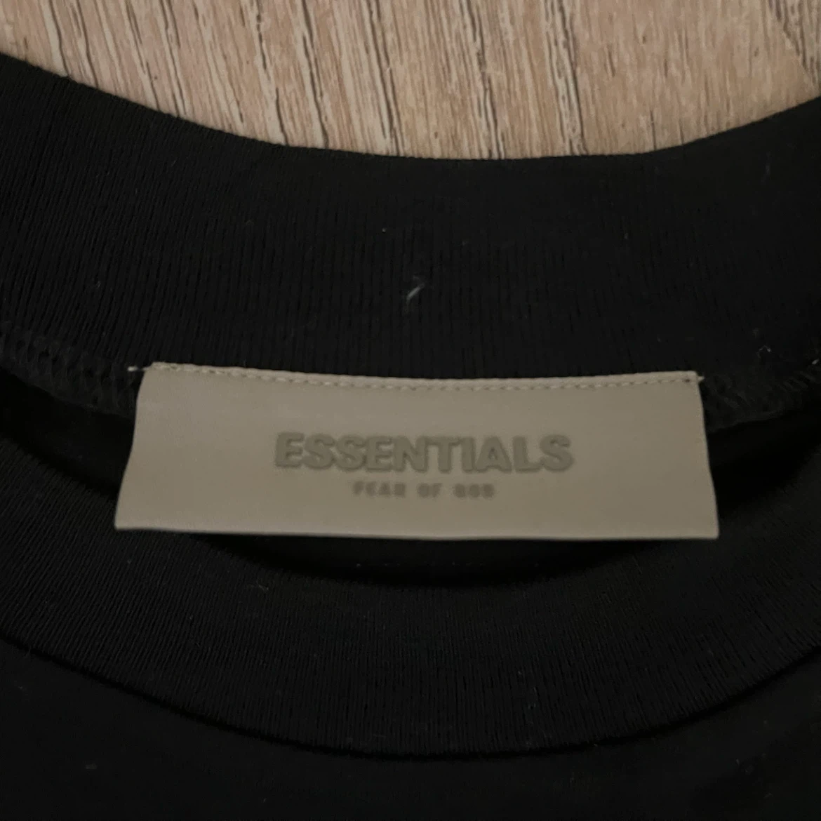 Essentials Fear of God Black T-Shirt - photo 2