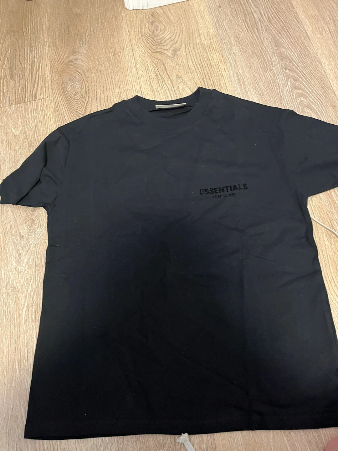 Essentials Fear of God Black T-Shirt - photo 4
