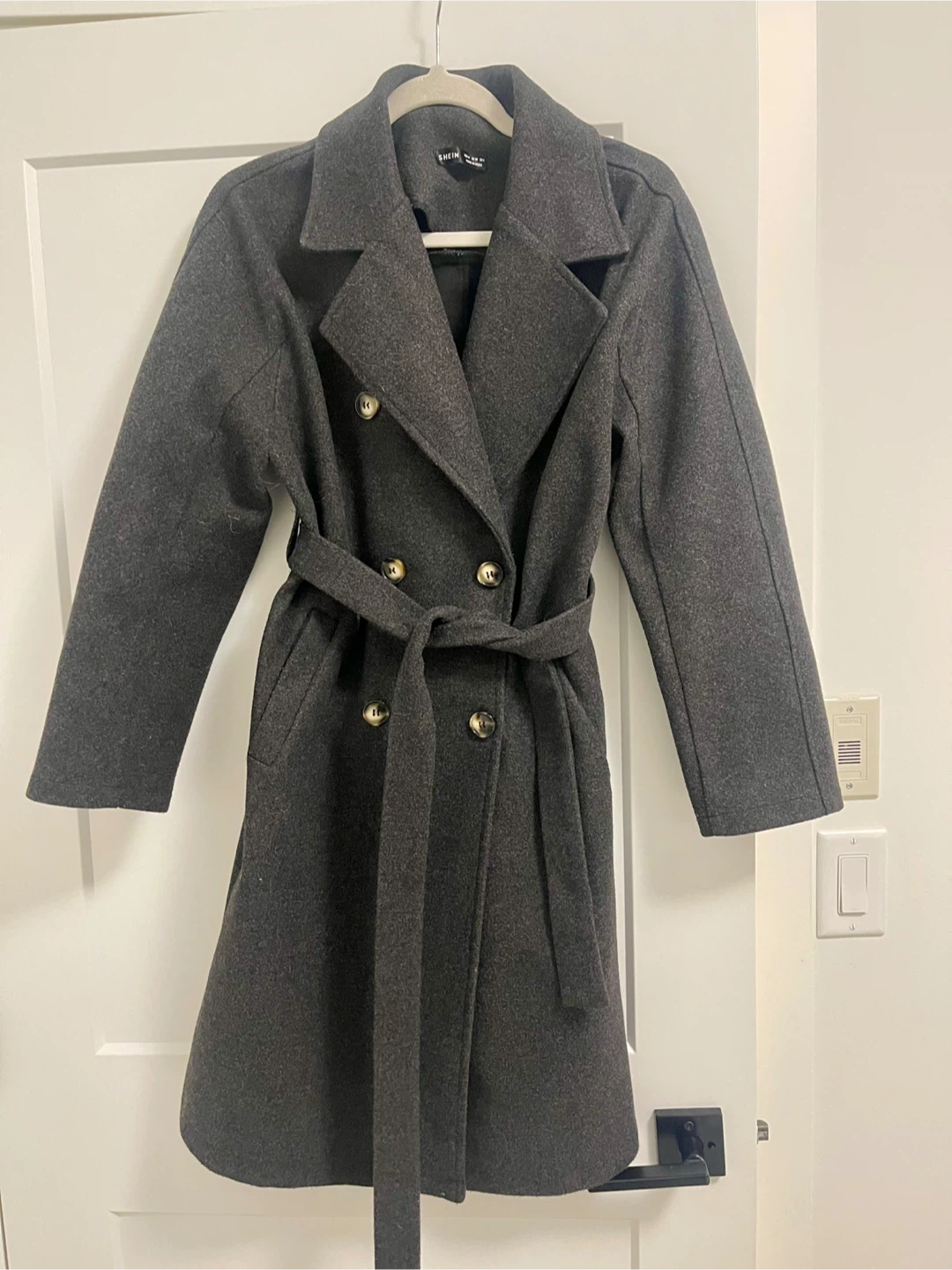 Gray Fall Trenchcoat - photo 4