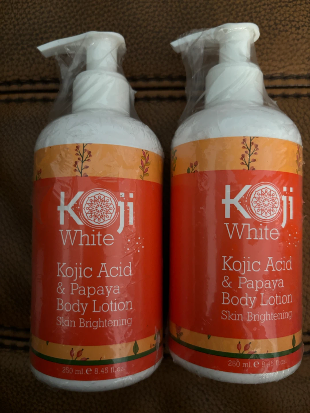 Two Koji White Kojic Acid & Papaya Body Lotions