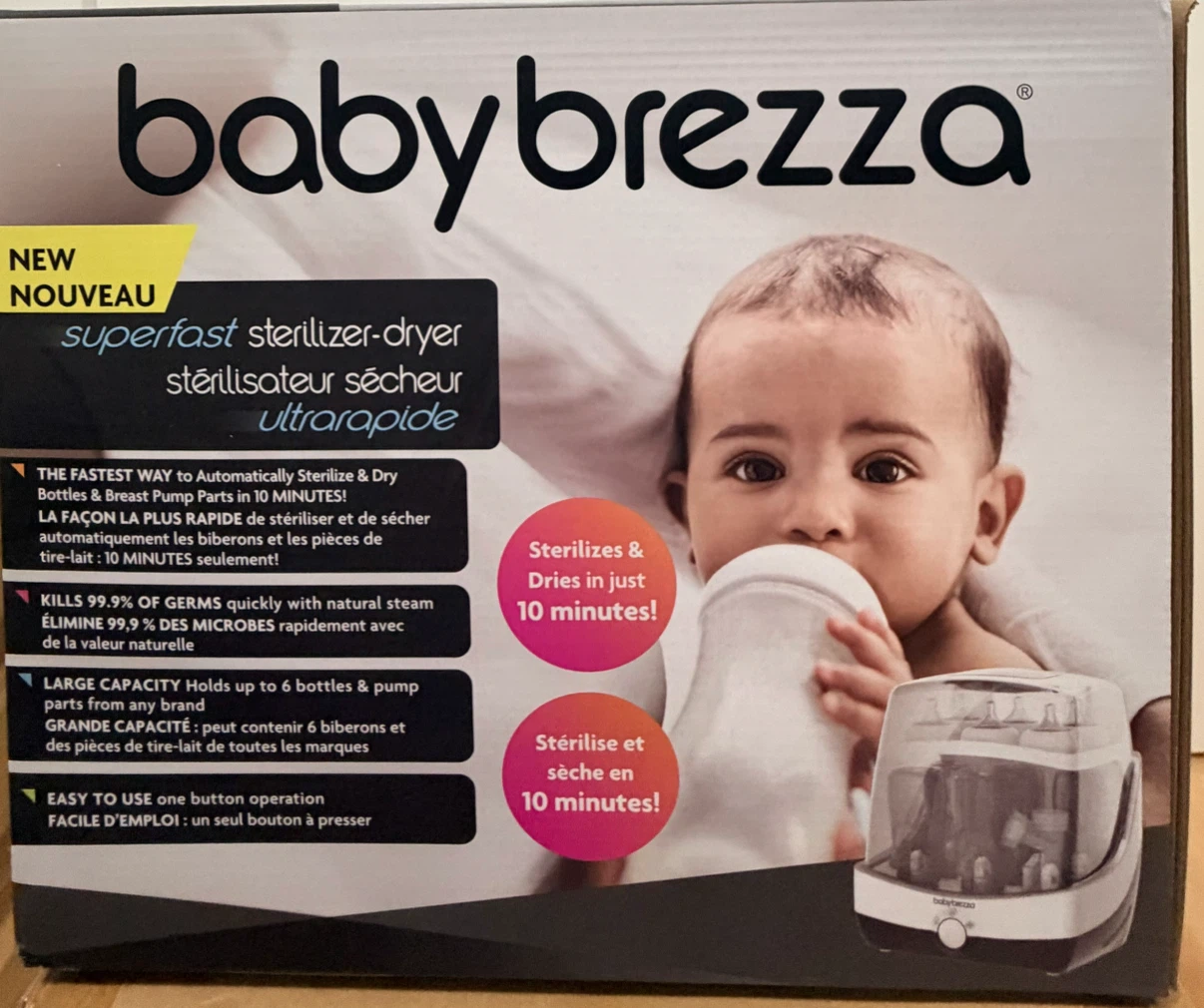 Baby Brezza Superfast Sterilizer-Dryer - photo 4