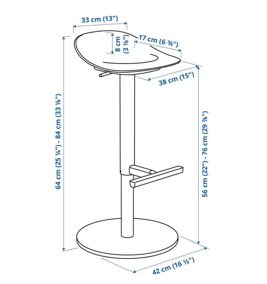 IKEA Janinge Bar Stool - photo 2