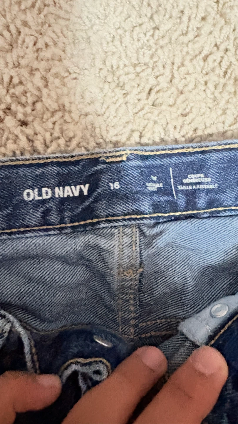 Old Navy Size 16 Blue Jeans - photo 3