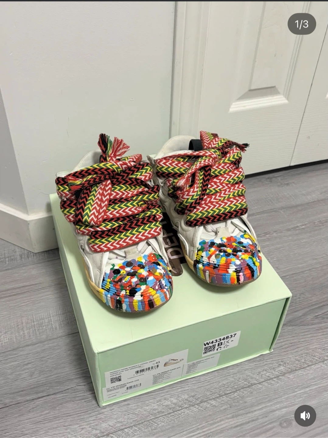 Lanvin x Gallery Dept. Curb Sneakers