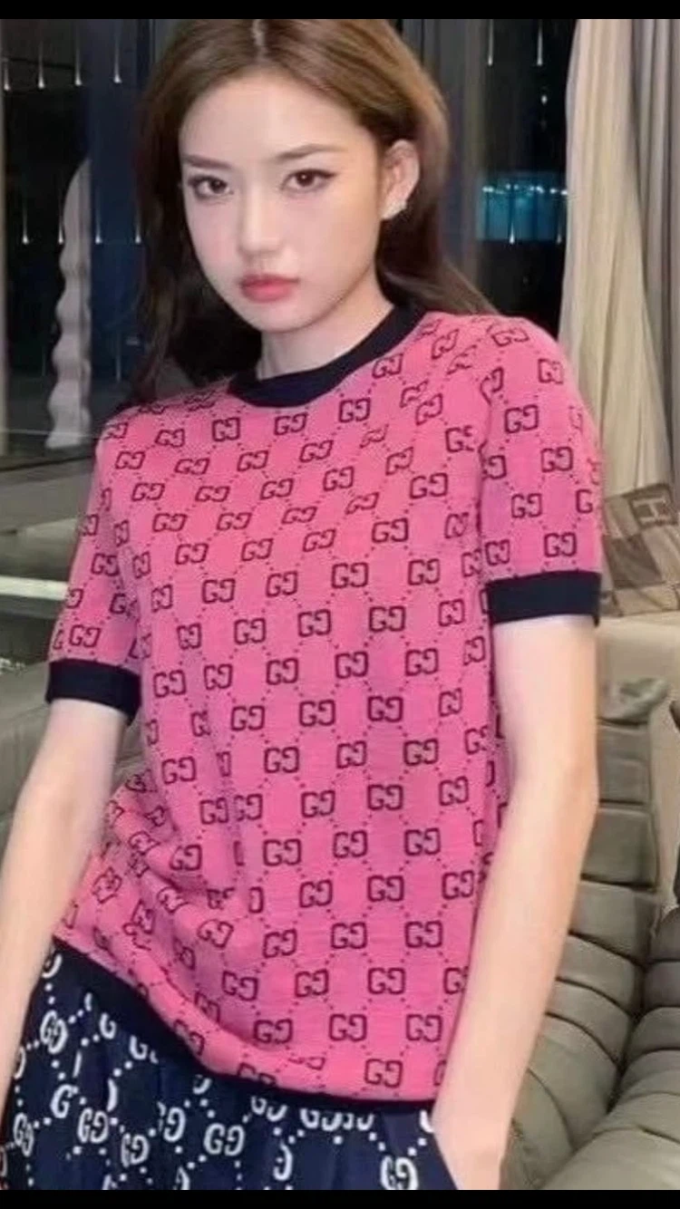 Gucci GG Wool Bouclé Jacquard Top