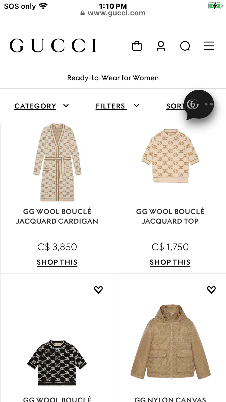 Gucci GG Wool Bouclé Jacquard Top - photo 4