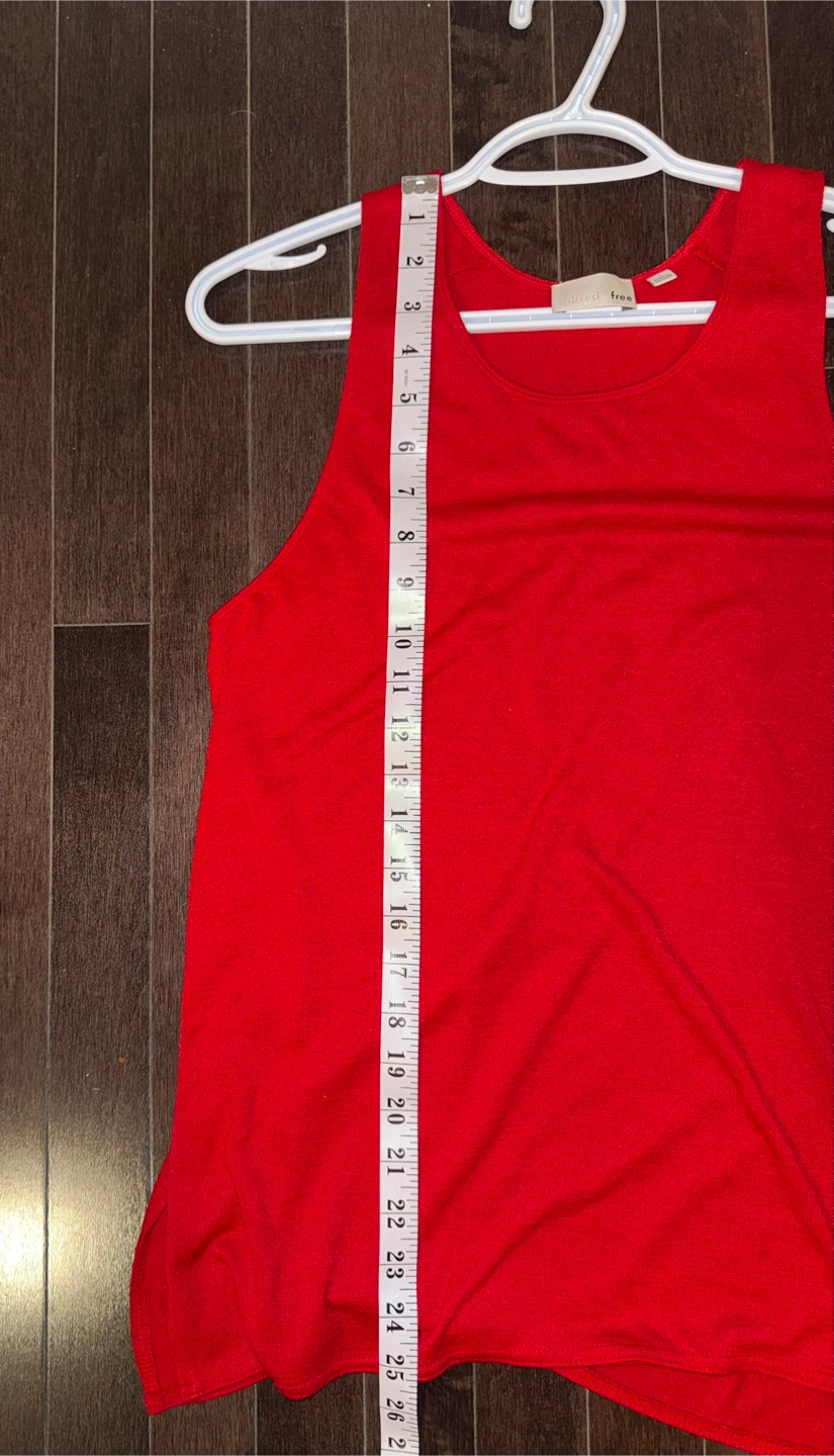 Wilfred Free Red Tank Top - photo 4