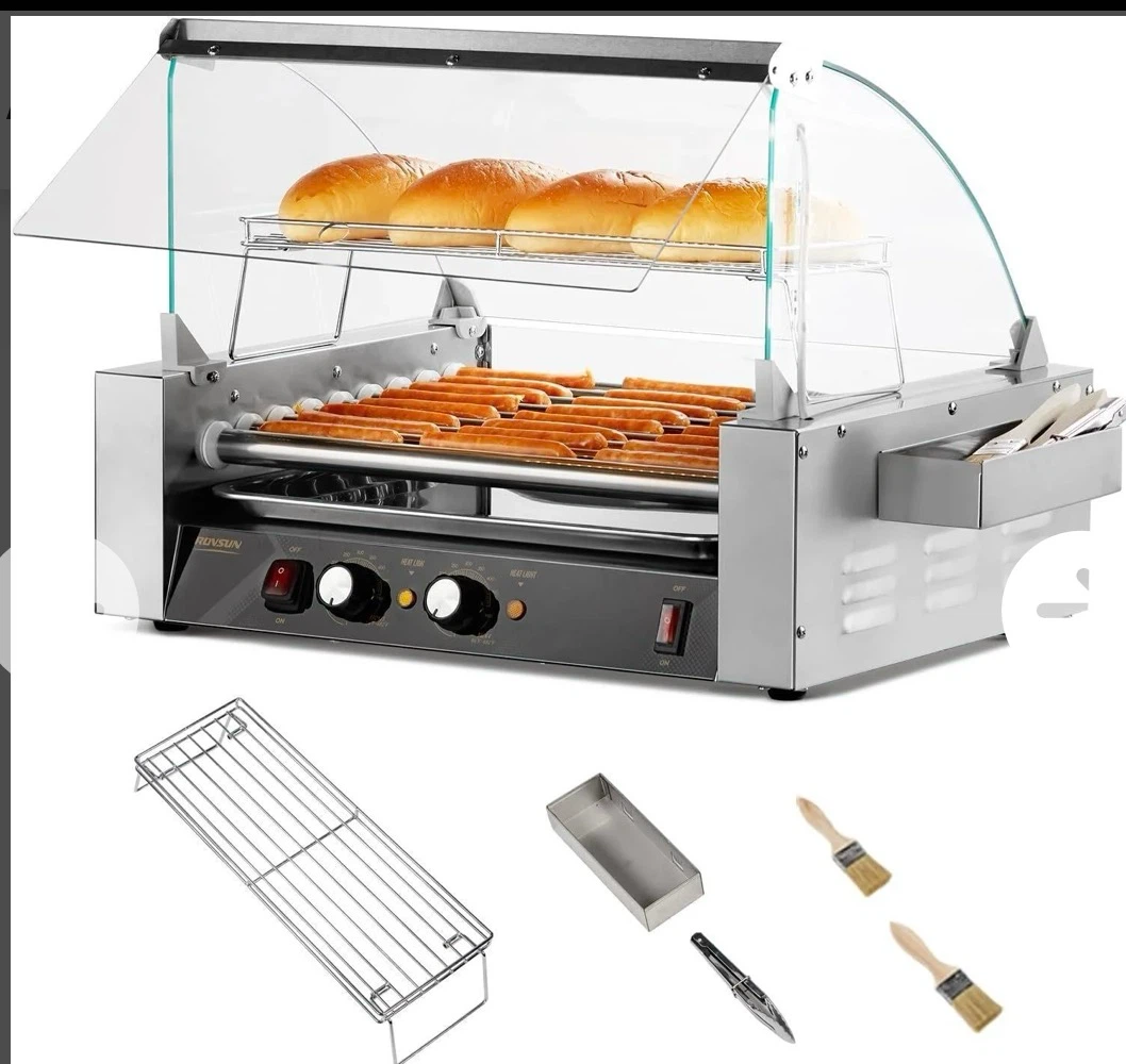 ROVSUN 11-Roller Commercial Hot Dog Machine