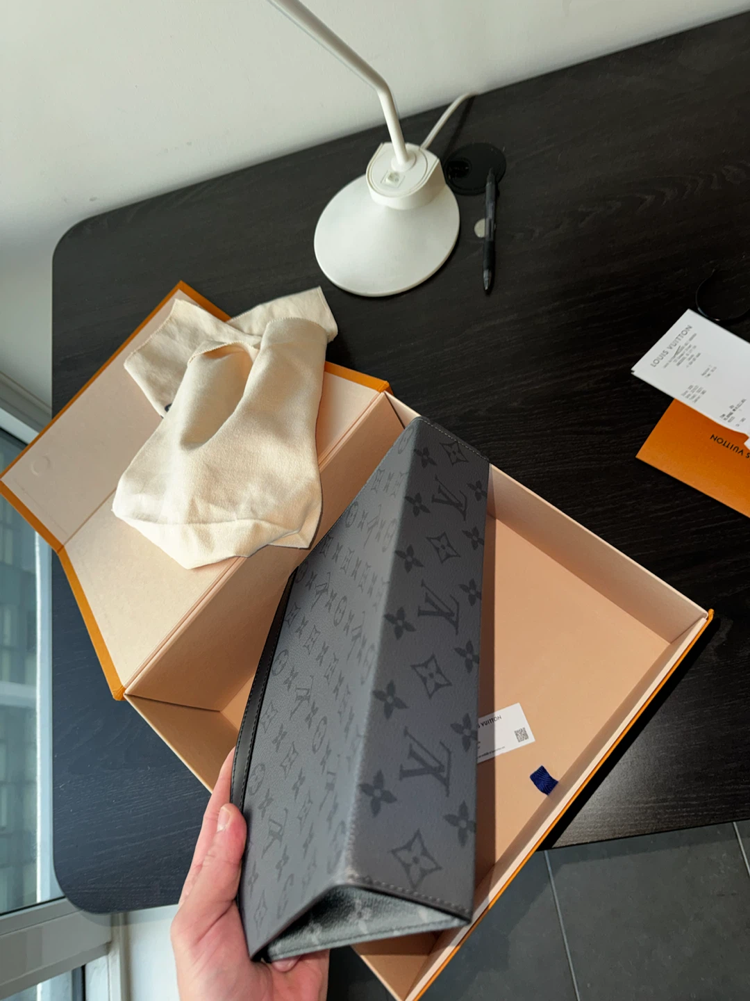 Louis Vuitton Monogram Eclipse Pouch - photo 5