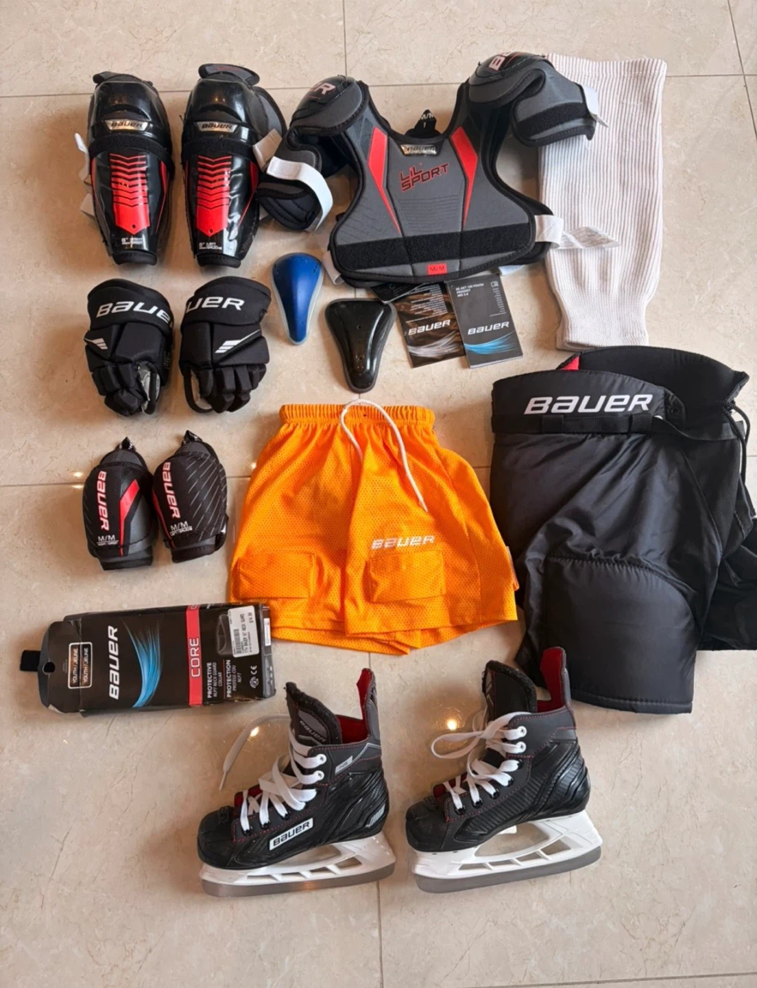 Bauer “Youth Medium” Hockey Starter Set