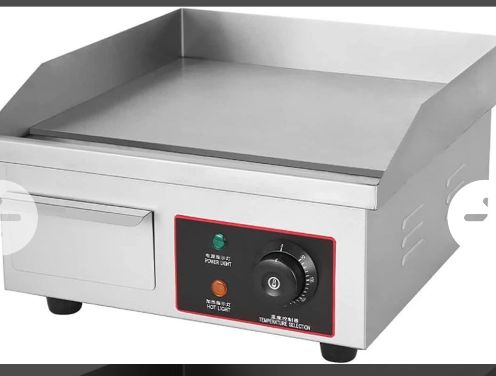 Electric Stainless Steel Countertop Griddle