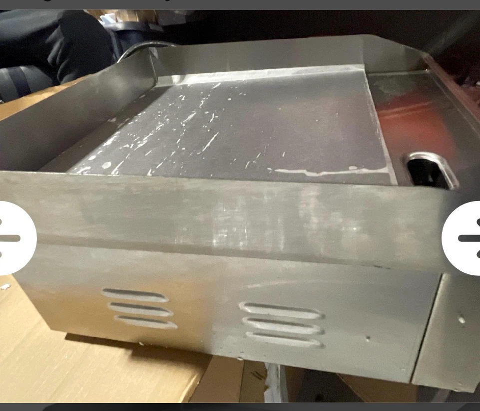 Electric Stainless Steel Countertop Griddle - photo 4
