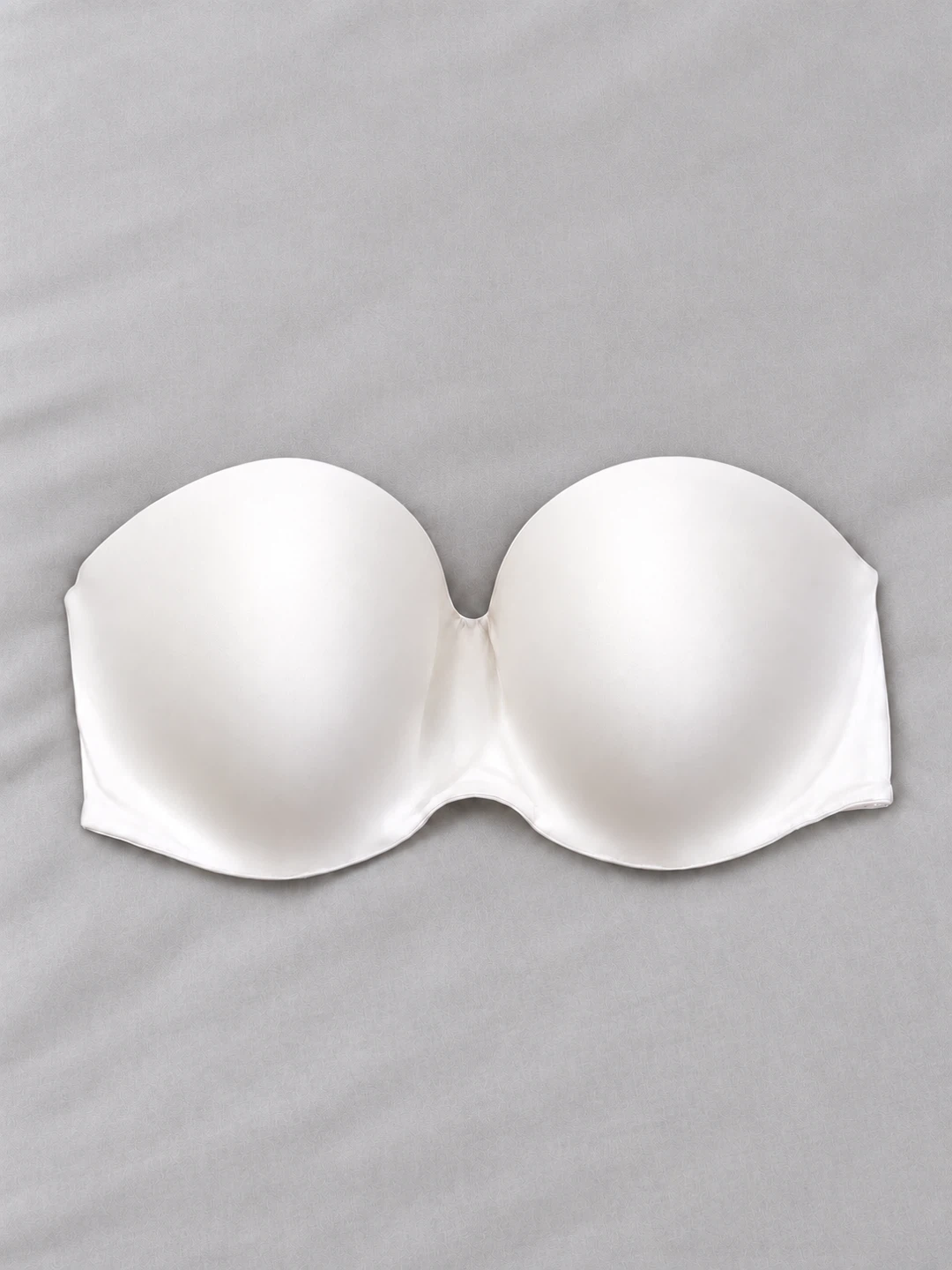 Victorias Secret White Strapless Bra