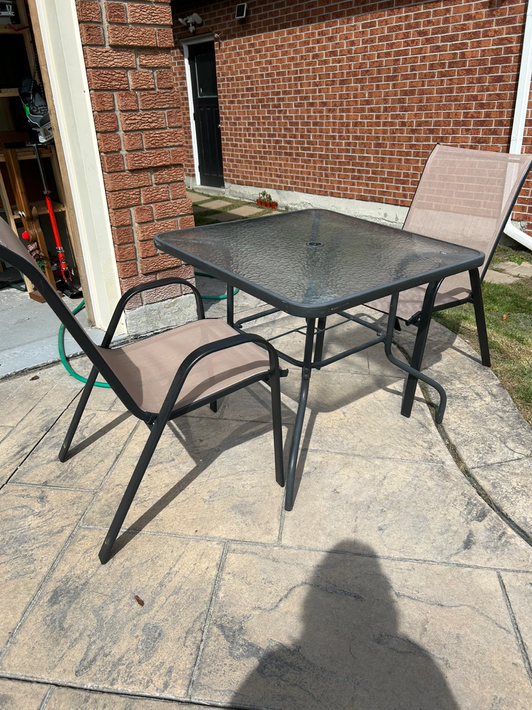 Patio Table & Armchair Set