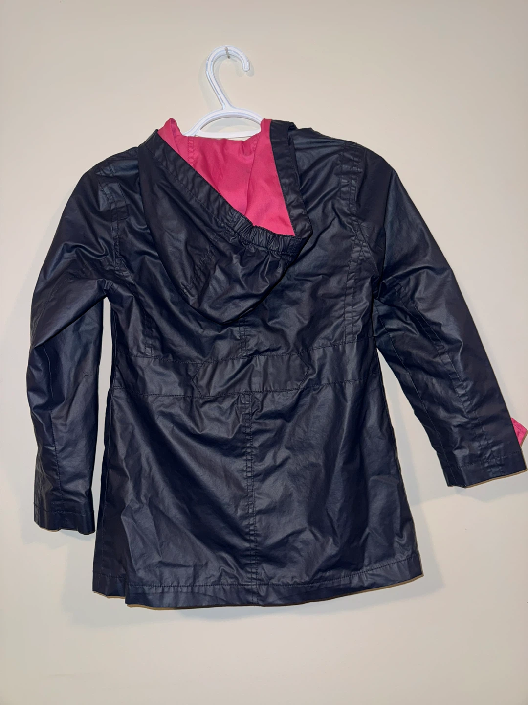 Gap Kids Navy Rain Jacket - Size M (8) - photo 2