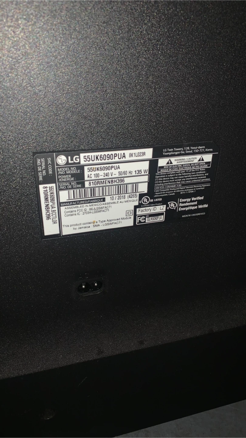 LG 55-inch 4K UHD Smart TV - photo 2