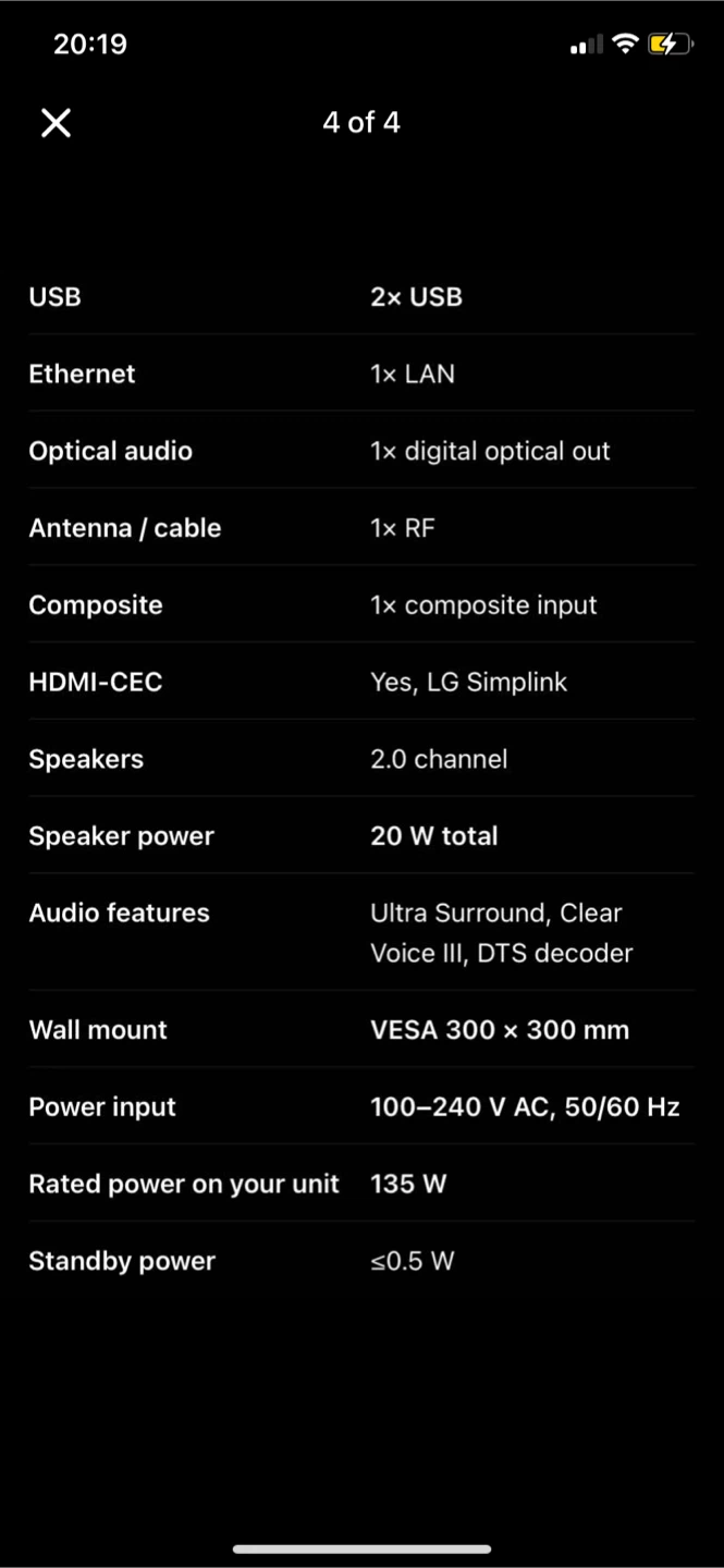 LG 55-inch 4K UHD Smart TV - photo 4