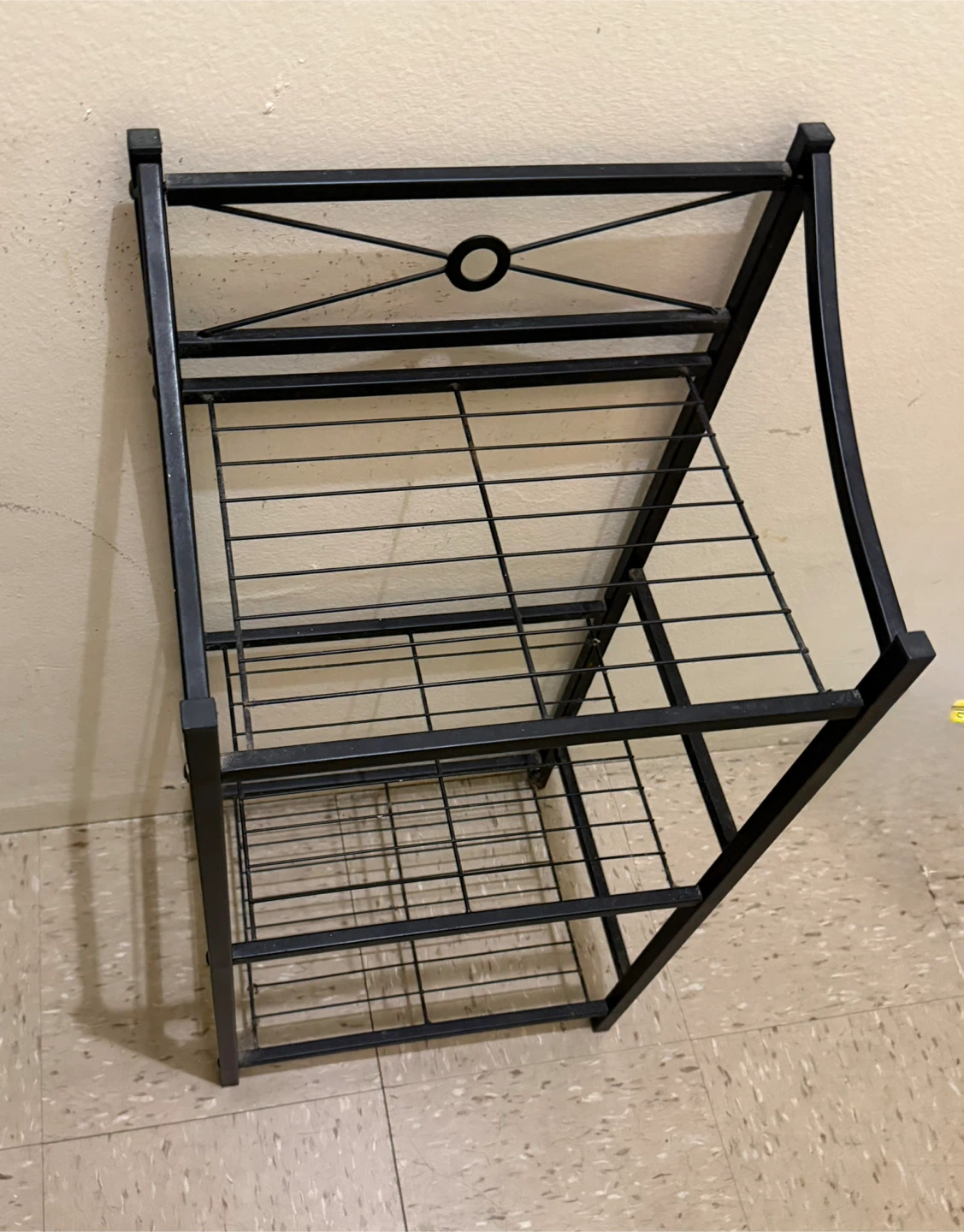 3-Tier Metal Storage Shelf