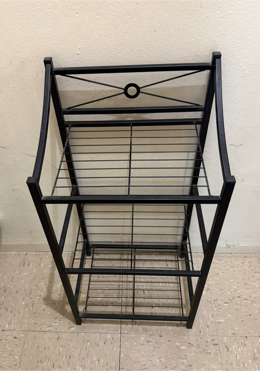 3-Tier Metal Storage Shelf - photo 2