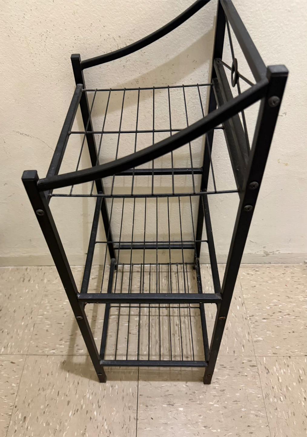 3-Tier Metal Storage Shelf - photo 3