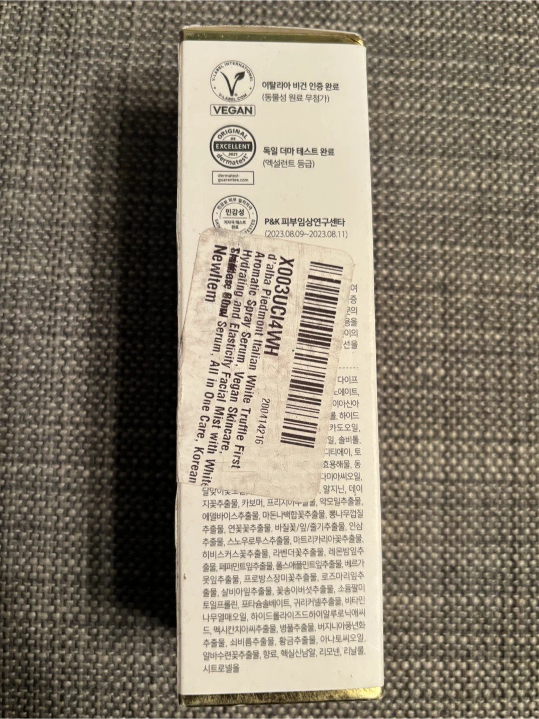 d'Alba White Truffle First Aromatic Spray Serum 60ml - photo 2