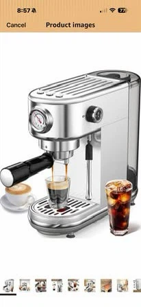 Espresso Machine with Milk Frother