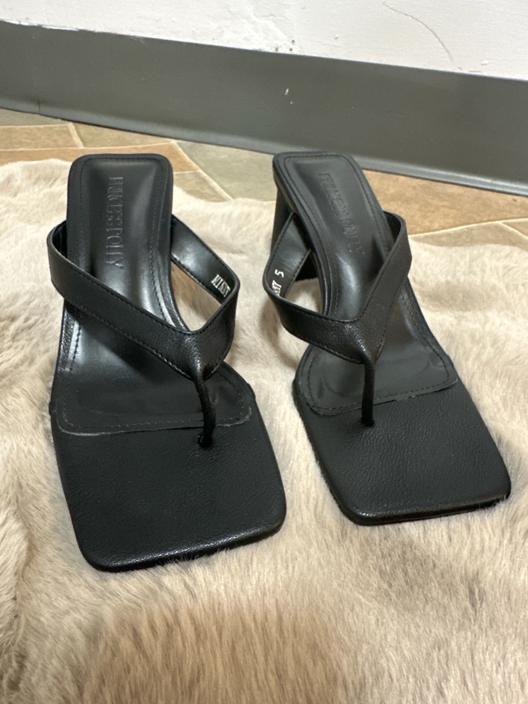 Princess Polly Mona Heels - Size 5