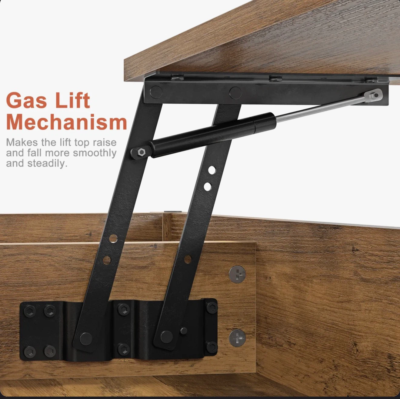 Convertible Lift-Top Coffee Table - photo 4
