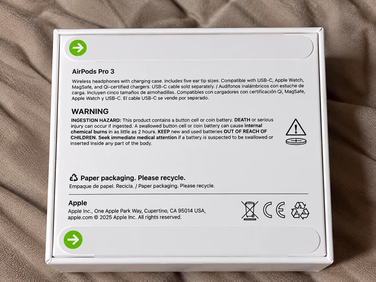 Brand New Apple AirPods Pro 3 - photo 2