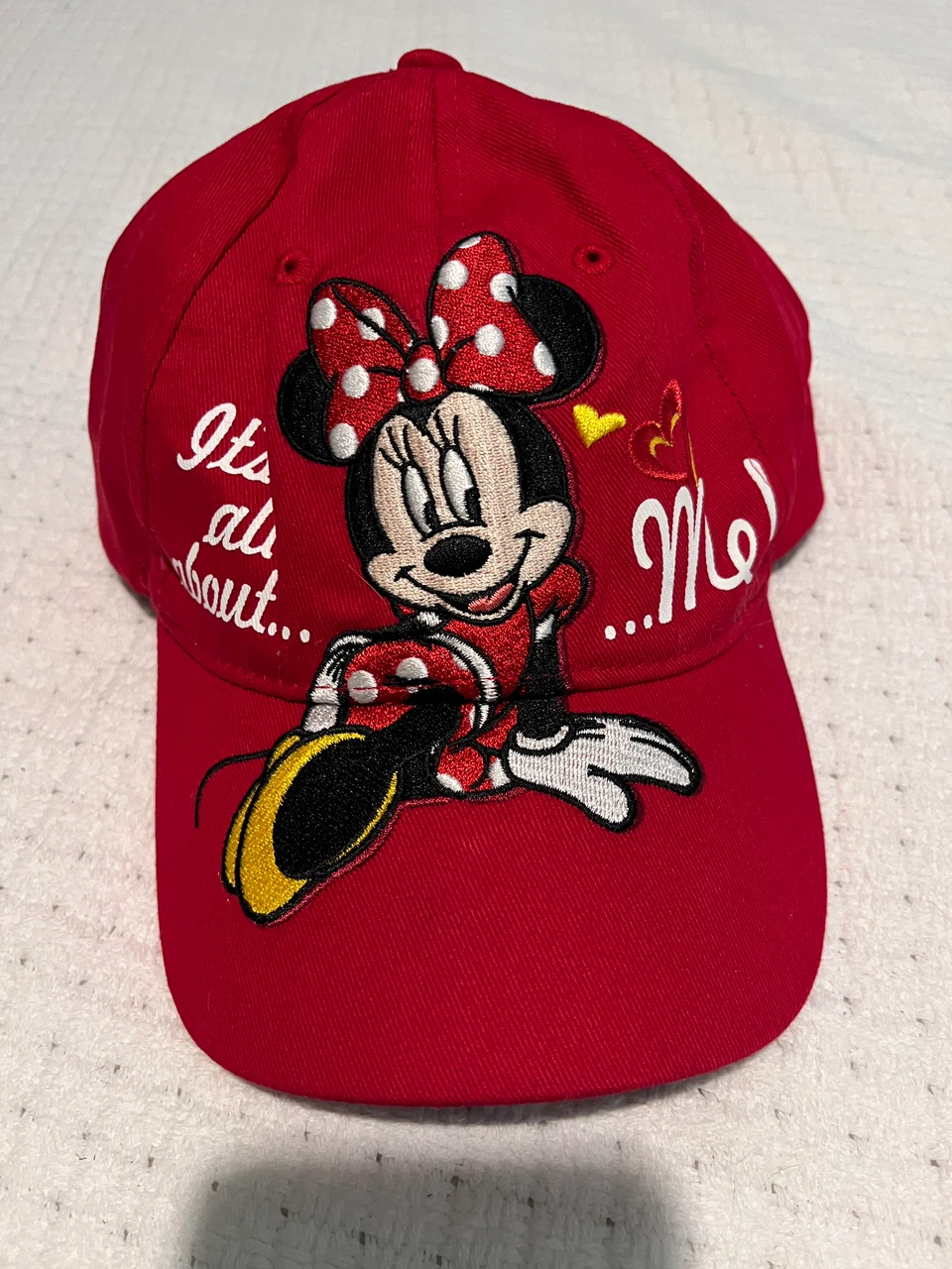 Disney Minnie Mouse Red Baseball Cap