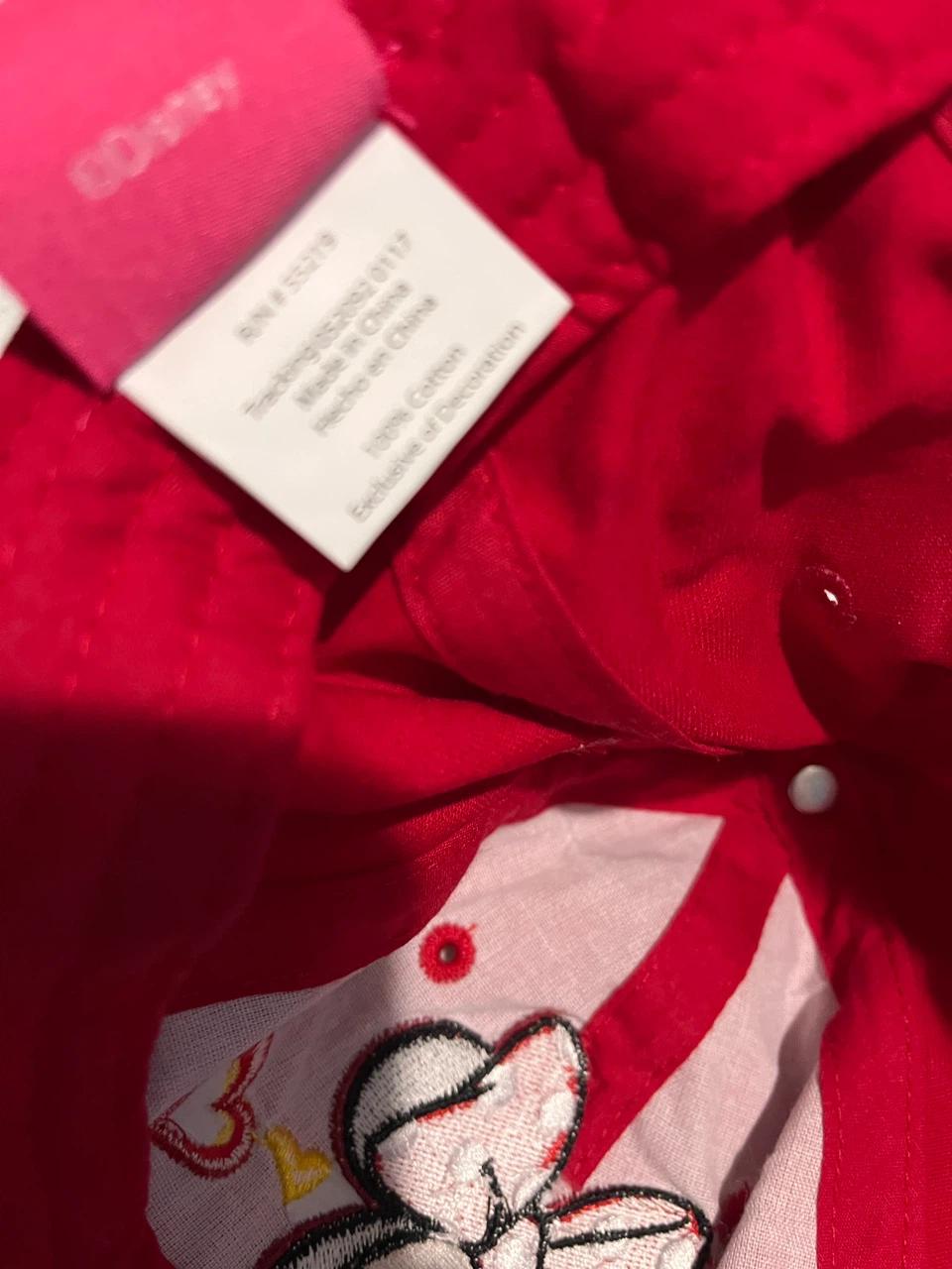 Disney Minnie Mouse Red Baseball Cap - photo 2