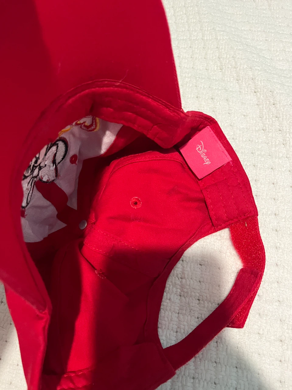 Disney Minnie Mouse Red Baseball Cap - photo 3