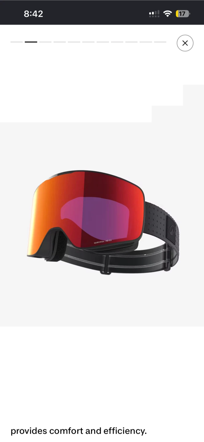 Decathlon G 900 C HD ski goges - photo 4