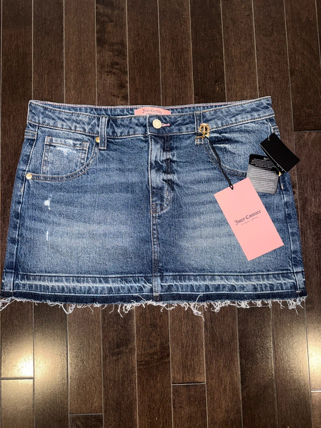 Juicy Couture Denim Mini Skirt