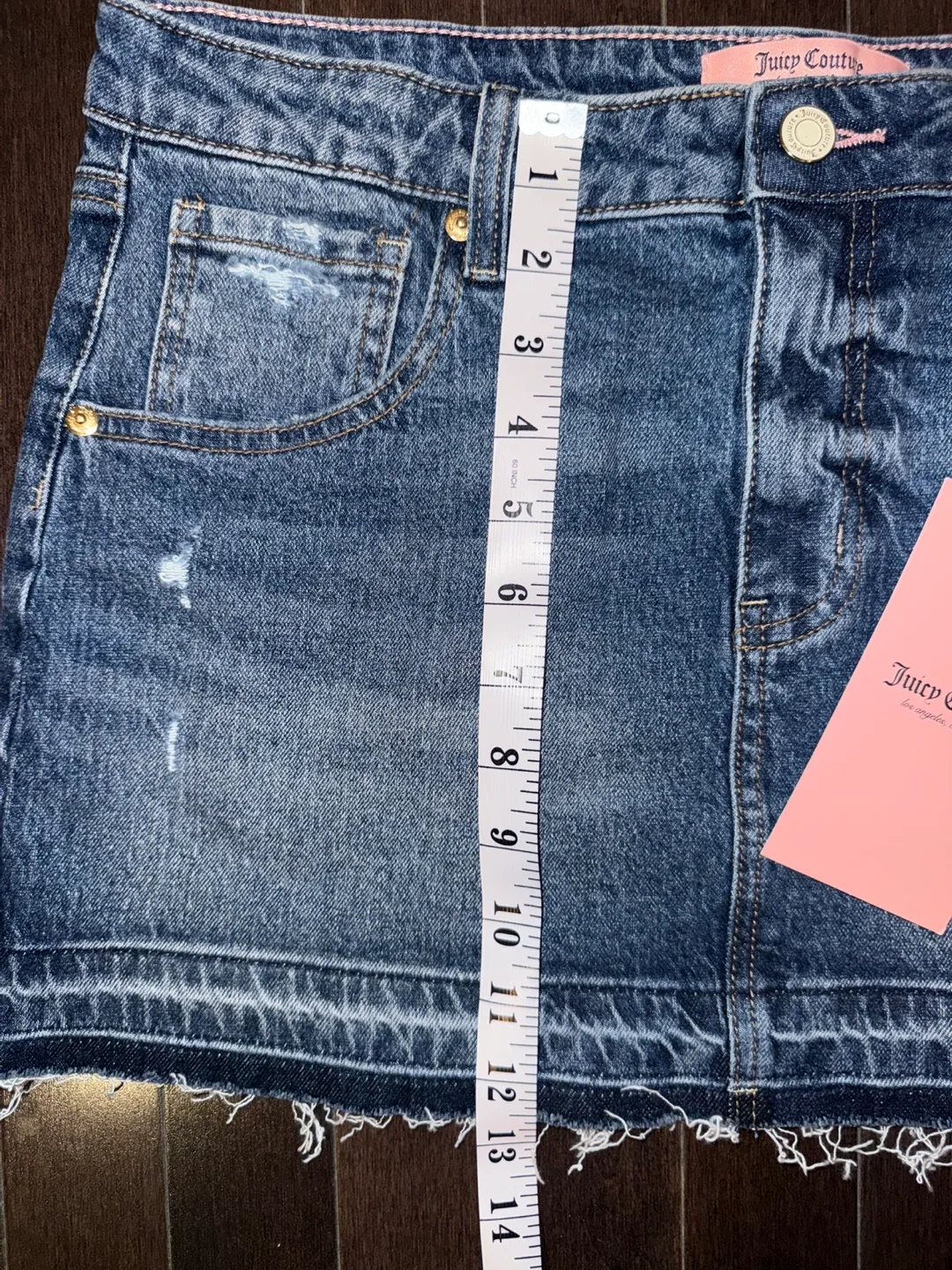 Juicy Couture Denim Mini Skirt - photo 4