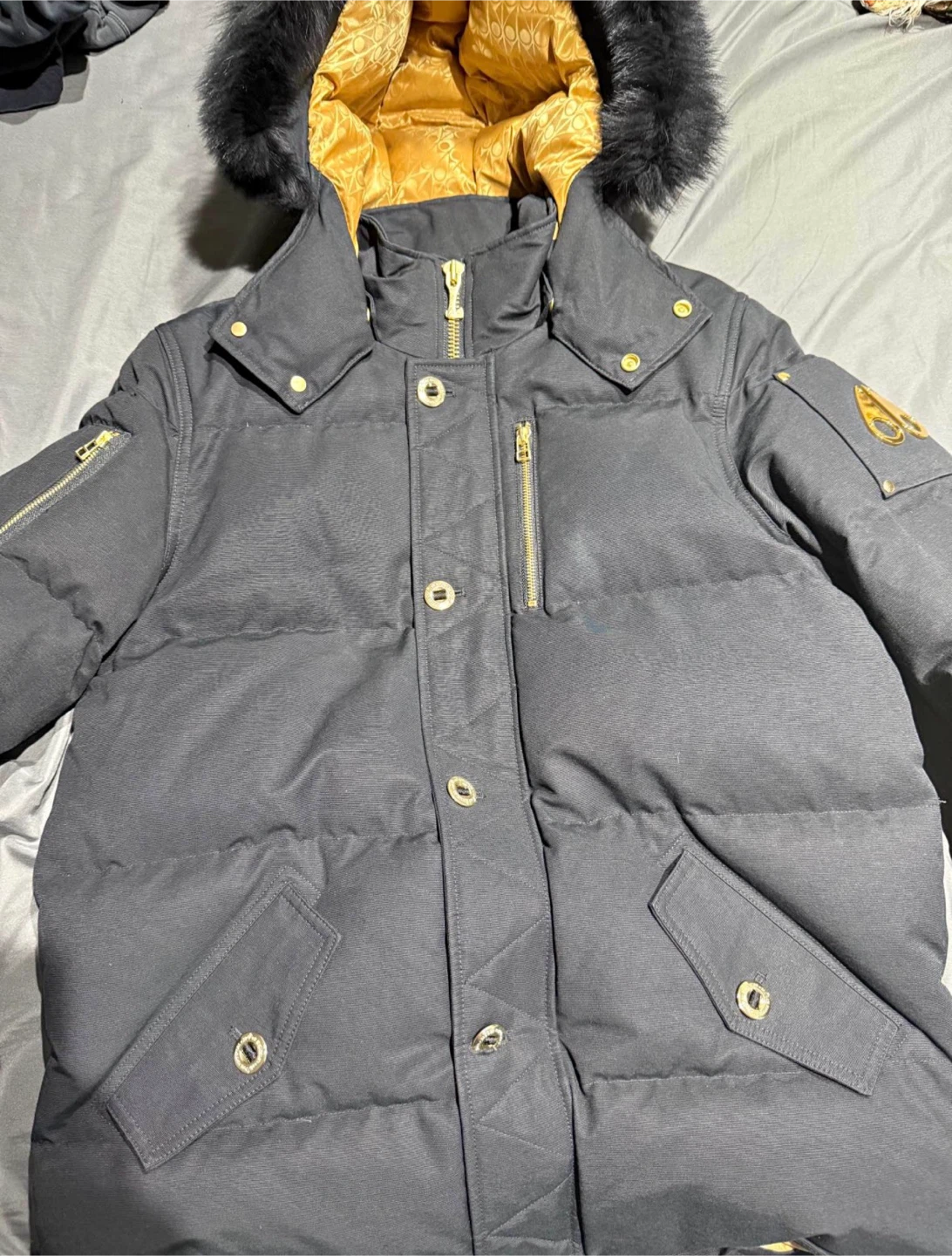 Moose Knuckles Winter Jacket Black