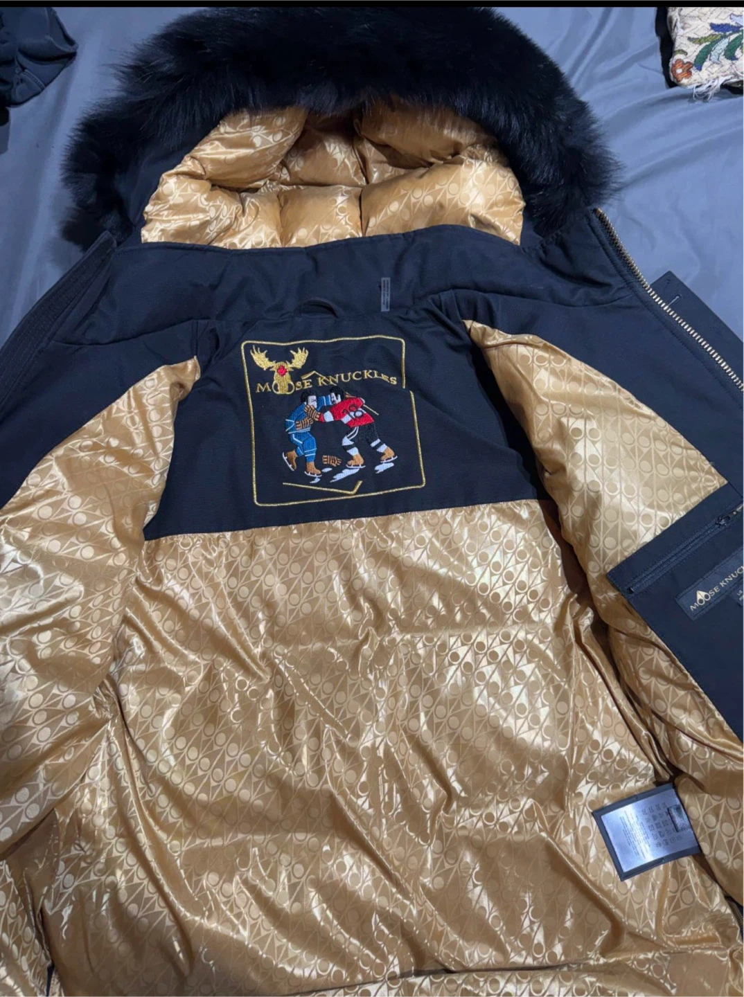 Moose Knuckles Winter Jacket Black - photo 4