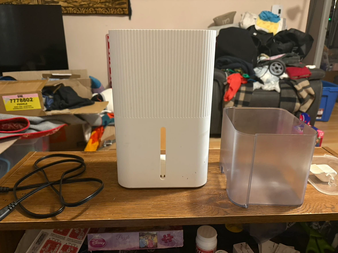 White Dehumidifier