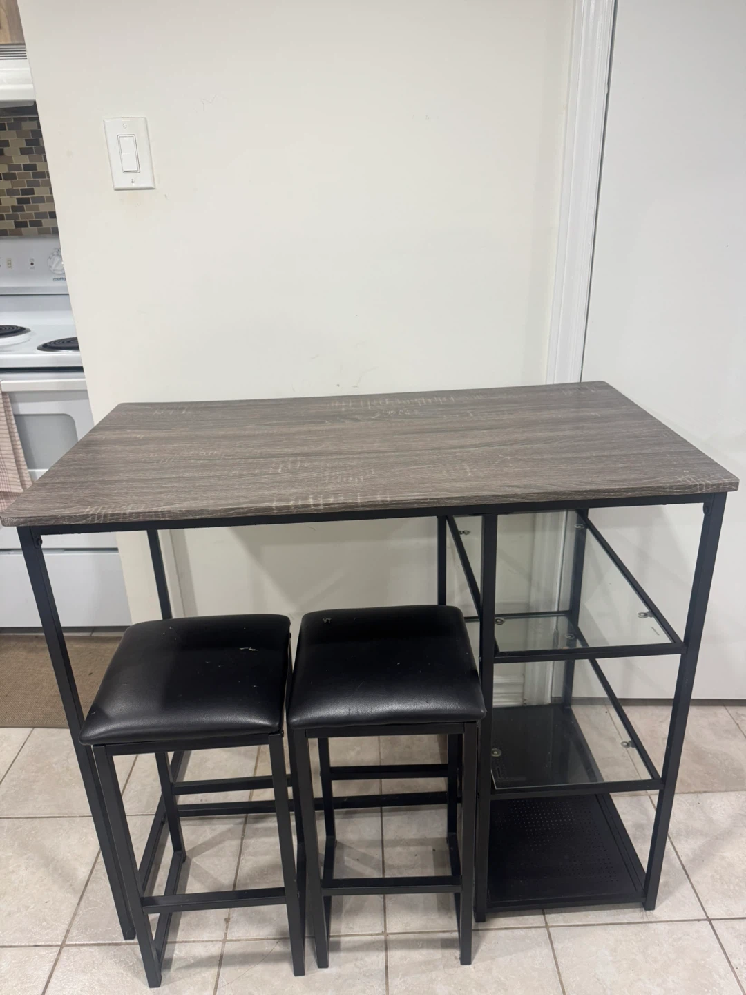 Kitchen table W/ two stools