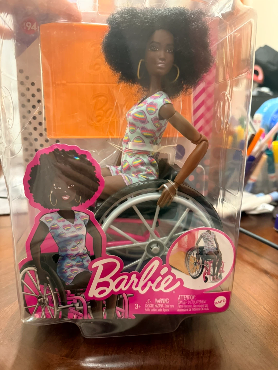 Mattel Barbie Fashionistas Doll 194 in Wheelchair